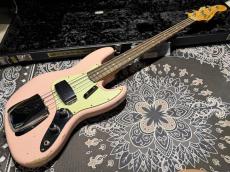 Fender Custom Shop Fender Custom Shop '60 Jazz Bass Relic / Shell Pink_2