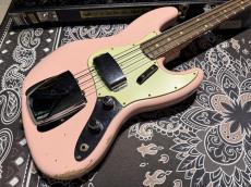Fender Custom Shop Fender Custom Shop '60 Jazz Bass Relic / Shell Pink_3