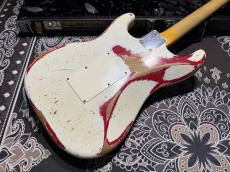Fender Custom Shop Fender Custom Shop '60 Stratocaster S-S-H Heavy Relic FRT / Ltd White Lightning_7