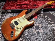Fender Custom Shop Fender Custom Shop 1962 Stratocaster SSH Heavy Relic / Trance Orange_2