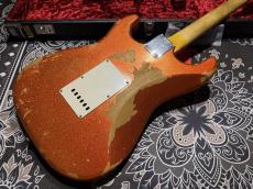 Fender Custom Shop Fender Custom Shop 1962 Stratocaster SSH Heavy Relic / Trance Orange_7