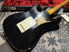Fender Custom Shop Fender Custom Shop 1969 S-S-H Stratocaster Heavy Relic Black_6
