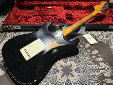 Fender Custom Shop Fender Custom Shop 1969 S-S-H Stratocaster Heavy Relic Black_7