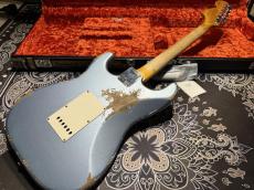 Fender Custom Shop Fender Custom Shop '69 Stratocaster S-S-H Heavy Relic / Ice Blue Metallic_6