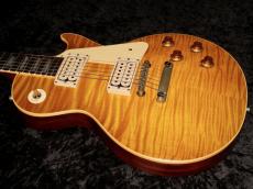 Gibson Custom Shop Murphy Lab 1959 Les Paul Standard Reissue R-Top Light Aged MADE TO MEASURE : Green Lemon Fade_4