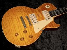 Gibson Custom Shop Murphy Lab 1959 Les Paul Standard Reissue R-Top Light Aged MADE TO MEASURE : Green Lemon Fade_7