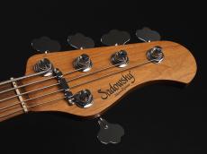 Sadowsky Metro Express MX21 VJ5 Morado Fingerboard ~Tobacco Sunburst Transparent~_3