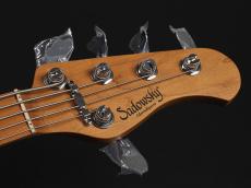 Sadowsky Metro Express MX24 MS5 24-Fret Modern Bass Maple Fingerboard ~Silver Metallic~_3
