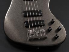 Sadowsky Metro Express MX24 MS5 24-Fret Modern Bass Maple Fingerboard ~Silver Metallic~_7