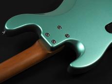 Sadowsky Metro Express MX21 HP4 Hybrid P/J Bass Maple Fingerboard 4st ~Sage Green Metallic~_11