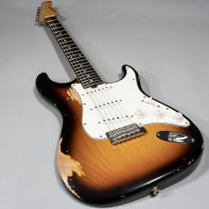 Red House Guitars Piccola S/SSS Heavy AGED /Vintage Burst【中古】_9