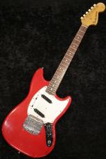 Fender 【ヴィンテージ】1966 Mustang Original Red w/ Original Silver Tolex Case【3.54kg】_2