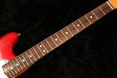 Fender 【ヴィンテージ】1966 Mustang Original Red w/ Original Silver Tolex Case【3.54kg】_7