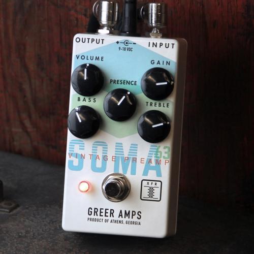 Greer Amps SOMA 63 Vintage Preamp
