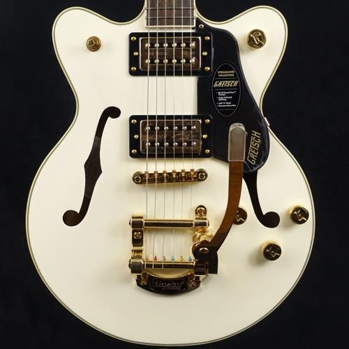 Gretsch G2655TG Streamliner Center Block Jr. Double-Cut with Bigsby LTD Vintage White