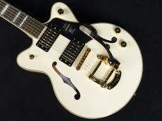 Gretsch G2655TG Streamliner Center Block Jr. Double-Cut with Bigsby LTD Vintage White_3