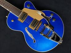 Gretsch G5655TG Electromatic Center Block Jr. Single-Cut with Bigsby and Gold Hardware Azure Metallic_3
