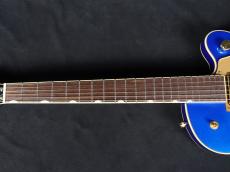 Gretsch G5655TG Electromatic Center Block Jr. Single-Cut with Bigsby and Gold Hardware Azure Metallic_4