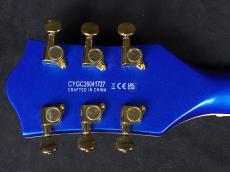 Gretsch G5655TG Electromatic Center Block Jr. Single-Cut with Bigsby and Gold Hardware Azure Metallic_9