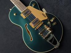 Gretsch G5655TG Electromatic Center Block Jr. Single-Cut with Bigsby and Gold Hardware Cadillac Green_3