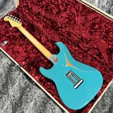 Fender Custom Shop MBS 1963 Stratocaster Relic  Sea Foam Grean C.W.Fleming_8