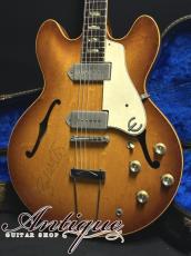 Epiphone E-230TD Casino 1965 Royal Tan /Hi-Grade Wood w/Signed Virgin-Solder & Hi-Original EX++ "John Lennon"_2