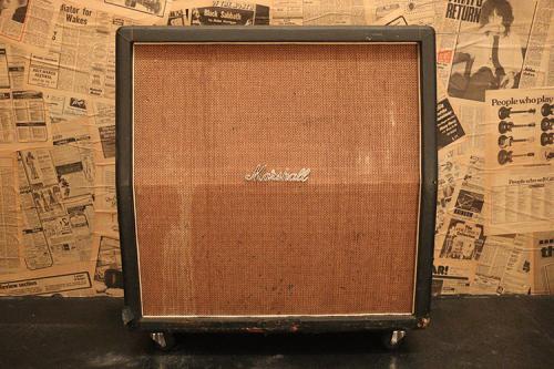 Marshall 1970 1935 A Cabinet 4x12 "Salt & Pepper Saran with Pre Rola Celestion Speaker"