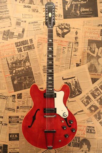 Epiphone 1967 E360TDC Riviera 12 Strings "Cherry Red Finish"