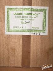 Conde Hermanos [コンデ・エルマノス] フェリペ工房　EF-5　2000年製_9