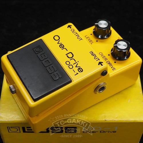 BOSS OD-1 Over Drive (Silver Screw/JAPAN/TL4558P)