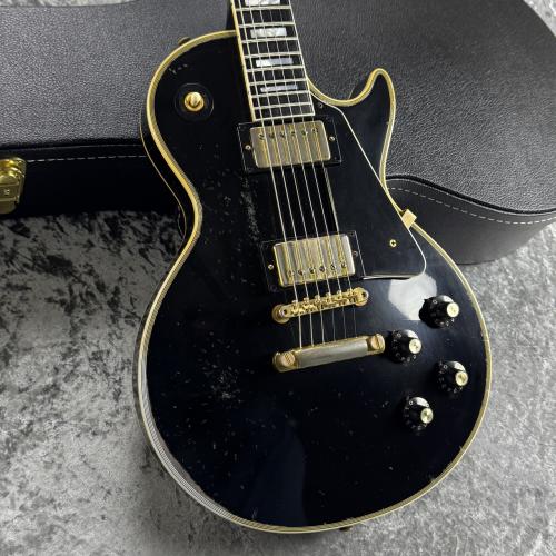 Gibson 【Gibson Expo 出展品】【現地選定品】PSL ML 1968 Les Paul Custom Ebony Ultra Heavy Aged [4.07kg]
