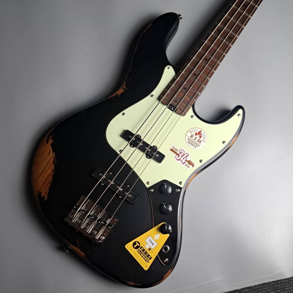 Bacchus WL4-AGED/RSM BLK-AGED エレキベース グローバルシリーズ 新品