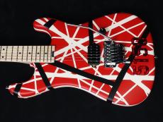 EVH Striped Series 5150 Red with Black and White Stripes ★週替わりSALE☆_3