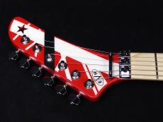 EVH Striped Series 5150 Red with Black and White Stripes ★週替わりSALE☆_5