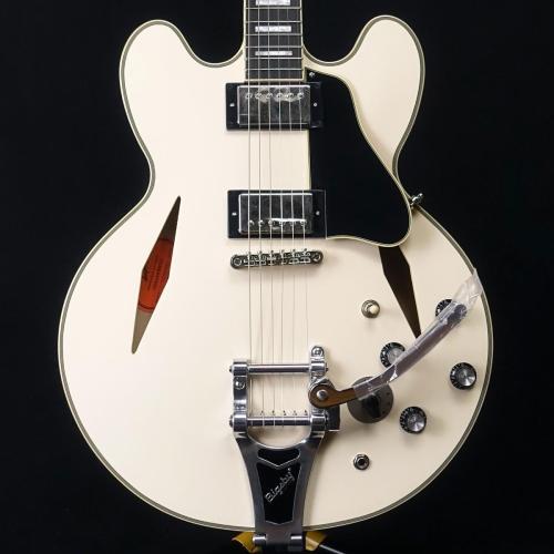 Epiphone Shinichi Ubukata ES-355 Custom Bigsby ver.02 Classic White ★週替わりSALE☆