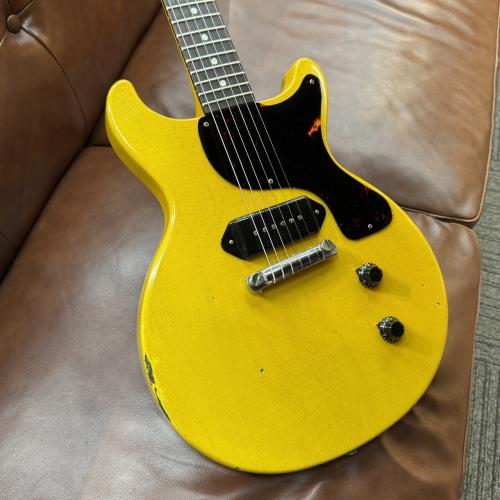 Gibson 【リアルエイジド】Murphy Lab 1960 Les Paul Junior Double Cutaway Bright TV Yellow Light Aged 06169