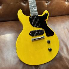 Gibson 【リアルエイジド】Murphy Lab 1960 Les Paul Junior Double Cutaway Bright TV Yellow Light Aged 06169_2