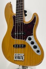Fender Made in Japan Limited Active Modern Jazz Bass, Rosewood Fingerboard, Vintage Natural