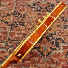 Gretsch Electromatic LTD Flame Okoume Broadkaster Jr. Single -Cut with Bigsby, Roundup Orange_6
