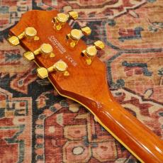 Gretsch Electromatic LTD Flame Okoume Broadkaster Jr. Single -Cut with Bigsby, Roundup Orange_10