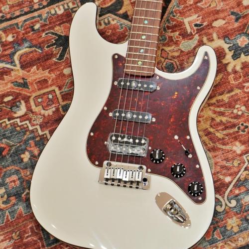 Fender Made in Japan Limited Active Modern Stratocaster HSS, Rosewood Fingerboard, Feather Gray