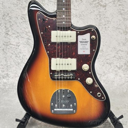 Fender Made In Japan Traditional 60s Jazzmaster -3-Color Sunburst-【JD26012052】【3.44kg】