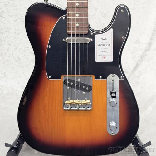 Fender Made In Japan Hybrid II Telecaster -3-Color Sunburst/Rosewood-【JD26012281】【軽量3.24kg】