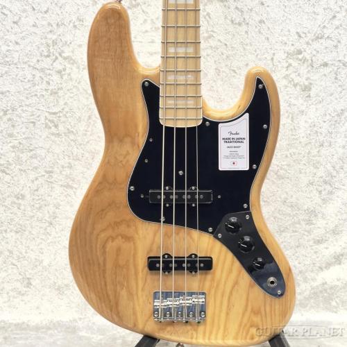 Fender Made In Japan Traditional 70s Jazz Bass -Natural-【4.04kg】
