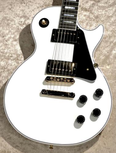 Gibson Les Paul Custom w/Ebony Fingerboard Gloss Alpine White #CS500378【4.60kg】