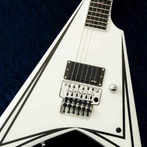 Edwards E-ALEXI SCYTHE -White with Black Pin Stripe- #ED6060253
