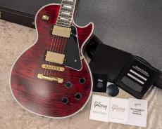 Gibson Custom Shop JPN Limited Run Les Paul Custom Figured w/Ebony Fingerboard Gloss Red Tiger s/n CS502425【4.52kg】