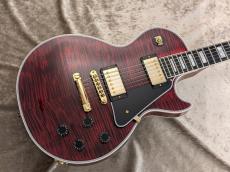 Gibson Custom Shop JPN Limited Run Les Paul Custom Figured w/Ebony Fingerboard Gloss Red Tiger s/n CS502425【4.52kg】_2
