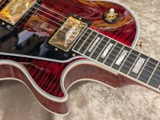Gibson Custom Shop JPN Limited Run Les Paul Custom Figured w/Ebony Fingerboard Gloss Red Tiger s/n CS502425【4.52kg】_3