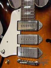 Epiphone 1985 casino Lefty Beige label (Matumok Made)_5